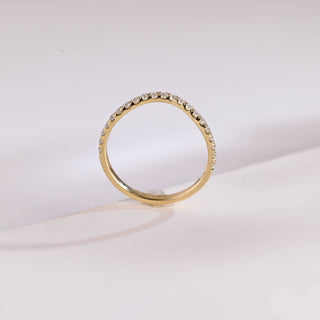 0.37 CT Round Full Eternity Lab Grown Diamond Wedding Band