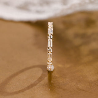 0.37 CT Round Full Eternity Lab Grown Diamond Wedding Band