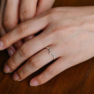 0.37 CT Round Full Eternity Lab Grown Diamond Wedding Band