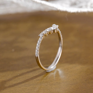 0.37 CT Round Full Eternity Lab Grown Diamond Wedding Band