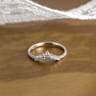 0.37 CT Round Full Eternity Lab Grown Diamond Wedding Band