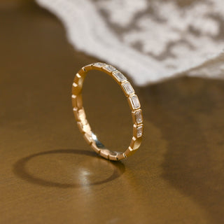 0.37 CT Round Full Eternity Lab Grown Diamond Wedding Band