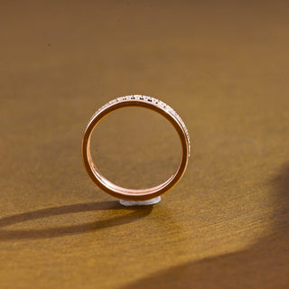 0.37 CT Round Full Eternity Lab Grown Diamond Wedding Band