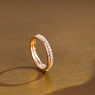 0.37 CT Round Full Eternity Lab Grown Diamond Wedding Band