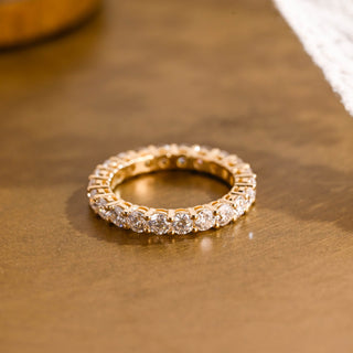 0.37 CT Round Full Eternity Lab Grown Diamond Wedding Band