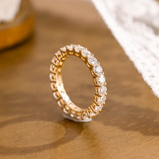 0.37 CT Round Full Eternity Lab Grown Diamond Wedding Band