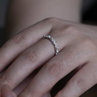 0.37 CT Round Full Eternity Lab Grown Diamond Wedding Band