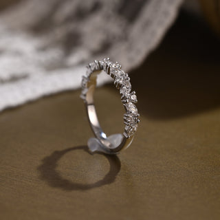 0.37 CT Round Full Eternity Lab Grown Diamond Wedding Band