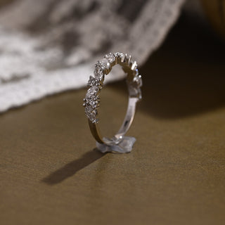 0.37 CT Round Full Eternity Lab Grown Diamond Wedding Band