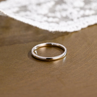 0.37 CT Round Full Eternity Lab Grown Diamond Wedding Band