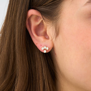 1.0 CT Round Bezel Solitaire Lab Grown Diamond Earrings