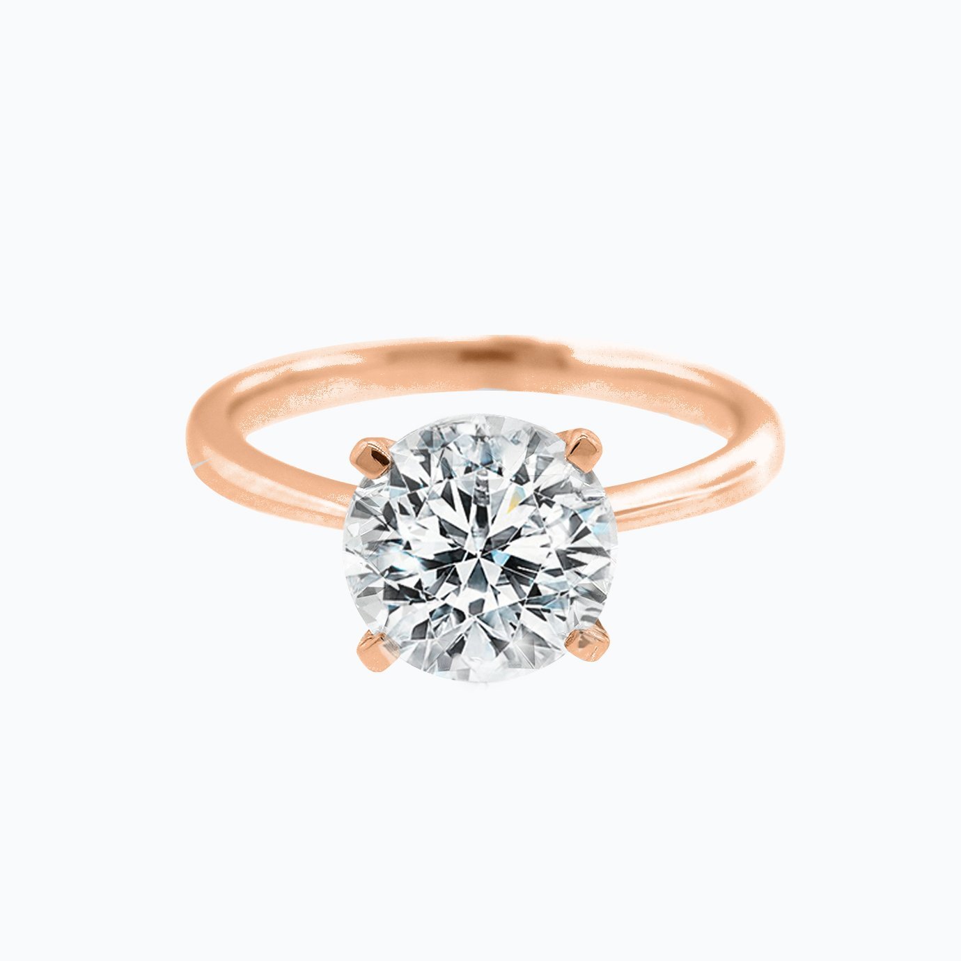 1.50 CT Round Solitaire CVD F/VS2 Diamond Engagement Ring 5