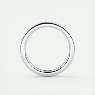 1.87 Emerald Cut Channel Moissanite Bridal Wedding Band 5