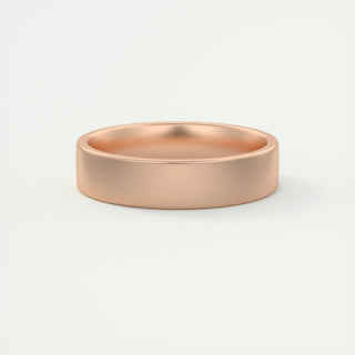 Classic Satin-Finish Yellow Gold Men's Band 12