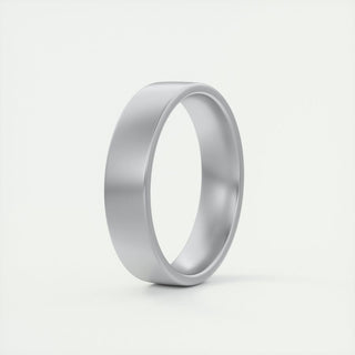 Classic Satin-Finish Yellow Gold Men's Band 8