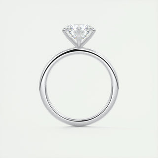2 CT Round Solitaire CVD F/VS1 Diamond Engagement Ring 7