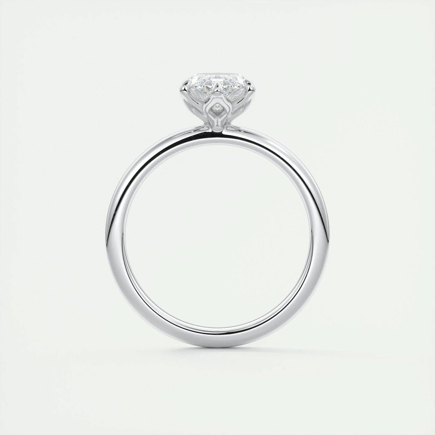 1.5 CT Marquise Solitaire CVD F/VS1 Diamond Engagement Ring 7