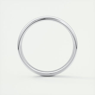 Polished Finish Regular Yellow Gold Men's Band 8