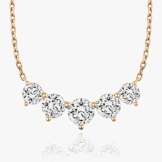 3.50 TCW Round CVD F/VS Diamond Necklace 8