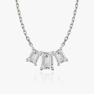 2.0 TC Emerald CVD F/VS Diamond Necklace 1