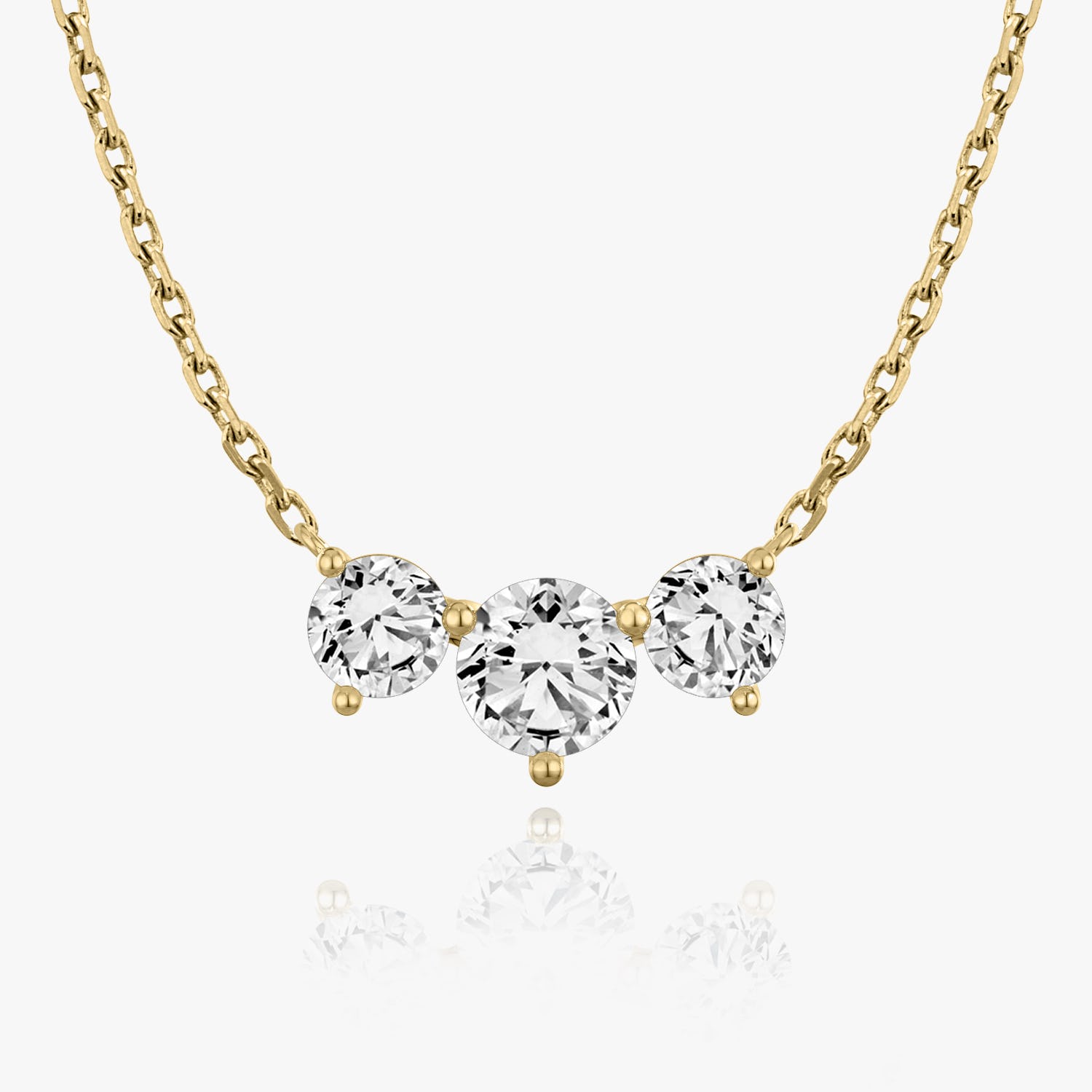 2.0 TC Round CVD F/VS Diamond Necklace 6