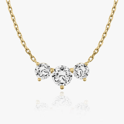 2.0 TC Round CVD F/VS Diamond Necklace 6