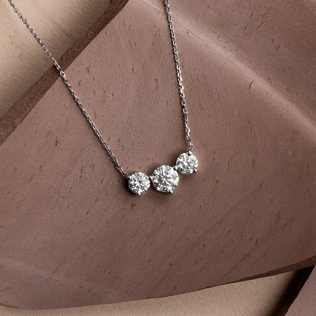 2.0 TC Round CVD F/VS Diamond Necklace 3