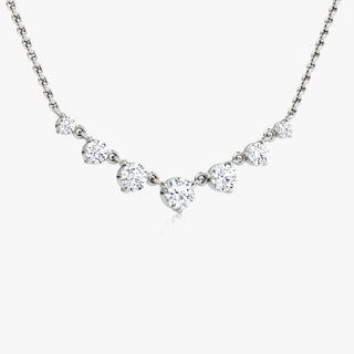 0.25 CT Round CVD F/VS Diamond Necklace 2