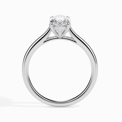 1 CT Marquise Solitaire CVD F/VS Diamond Engagement Ring 3