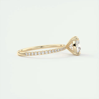 2 CT Cushion Solitaire CVD F/VS1 Diamond Engagement Ring 9