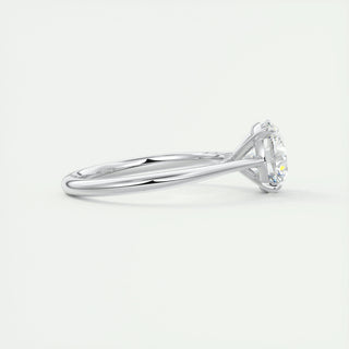 2 CT Round Solitaire CVD F/VS1 Diamond Engagement Ring 2