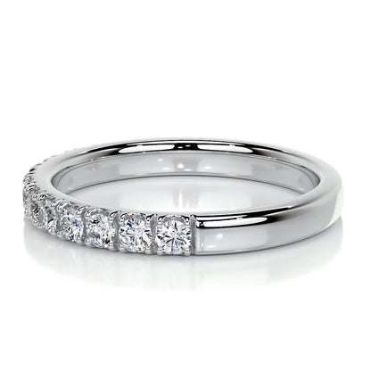 0.5 CT Round Half Eternity CVD EF/VVS Diamond Wedding Band 8