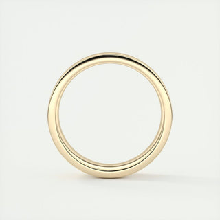 Polished Finish Classic Yellow Gold Men's Band 2