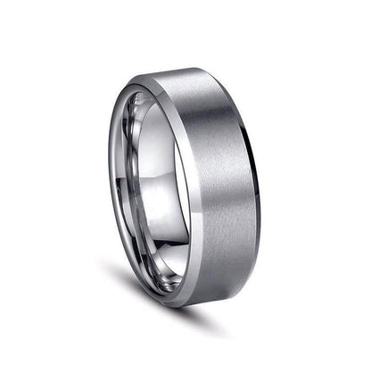 Brushed Finish Classic Wedding Band For Men 1