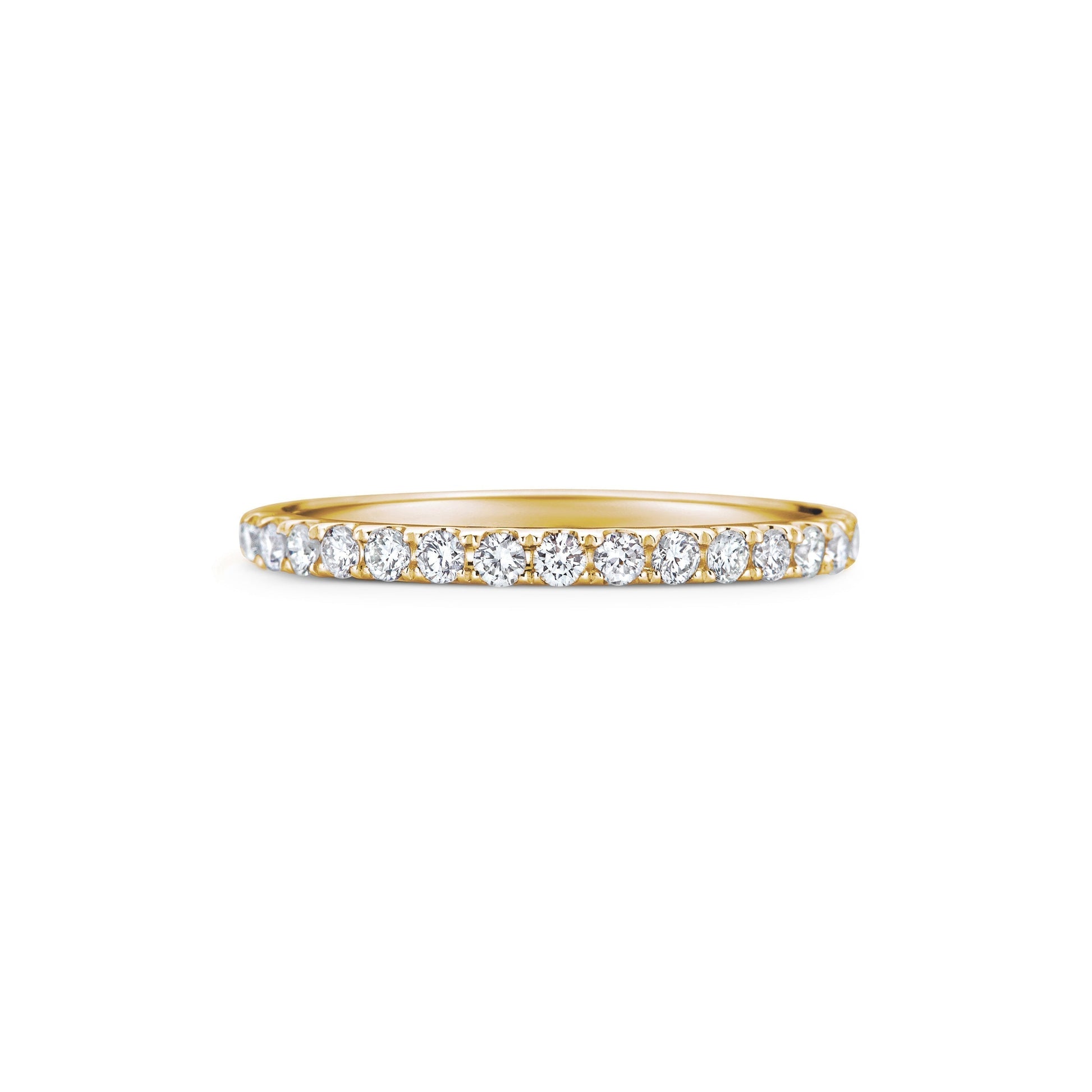 0.7 CT Round Full Eternity CVD EF/VVS Diamond Wedding Band 5