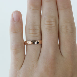 Polished Finish Yellow Gold Regular Men's Wedding Band 5