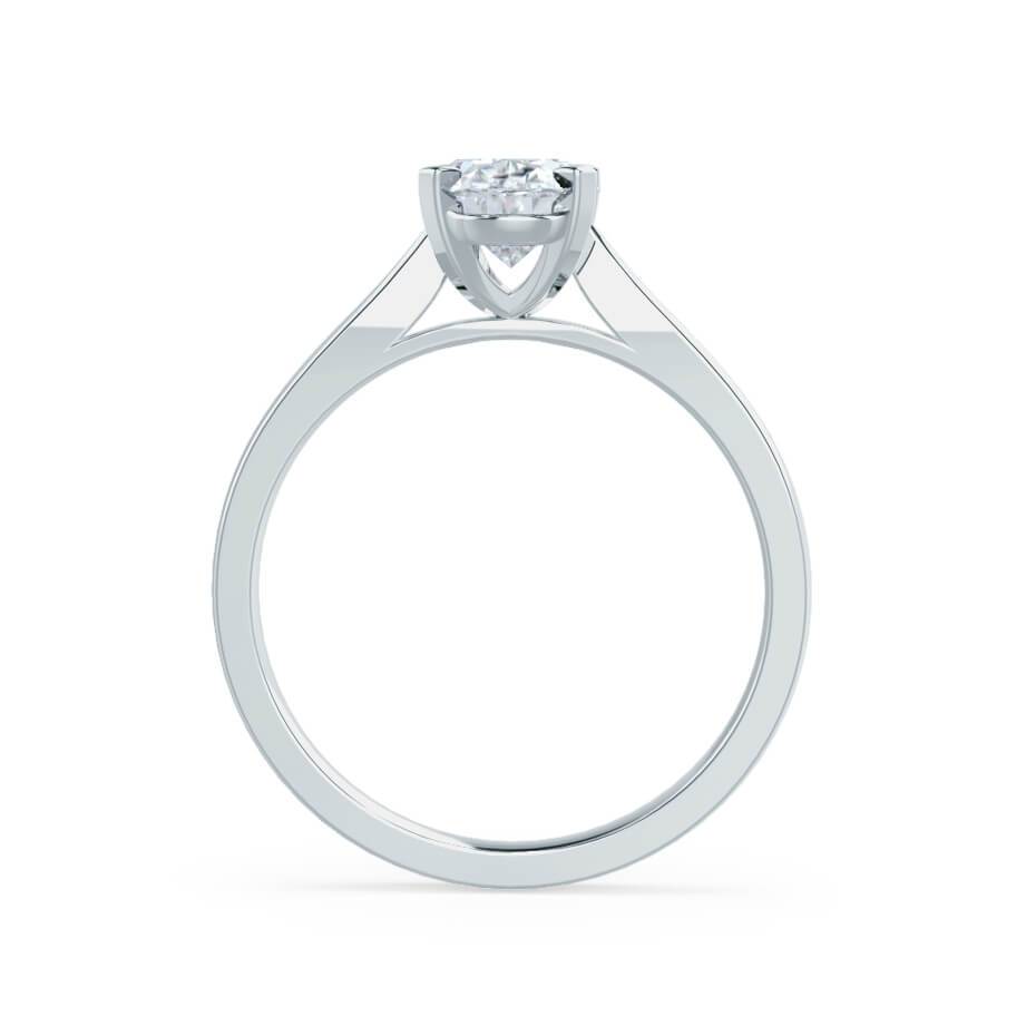 1.20 CT Round Shaped Solitaire Moissanite Engagement Ring 4