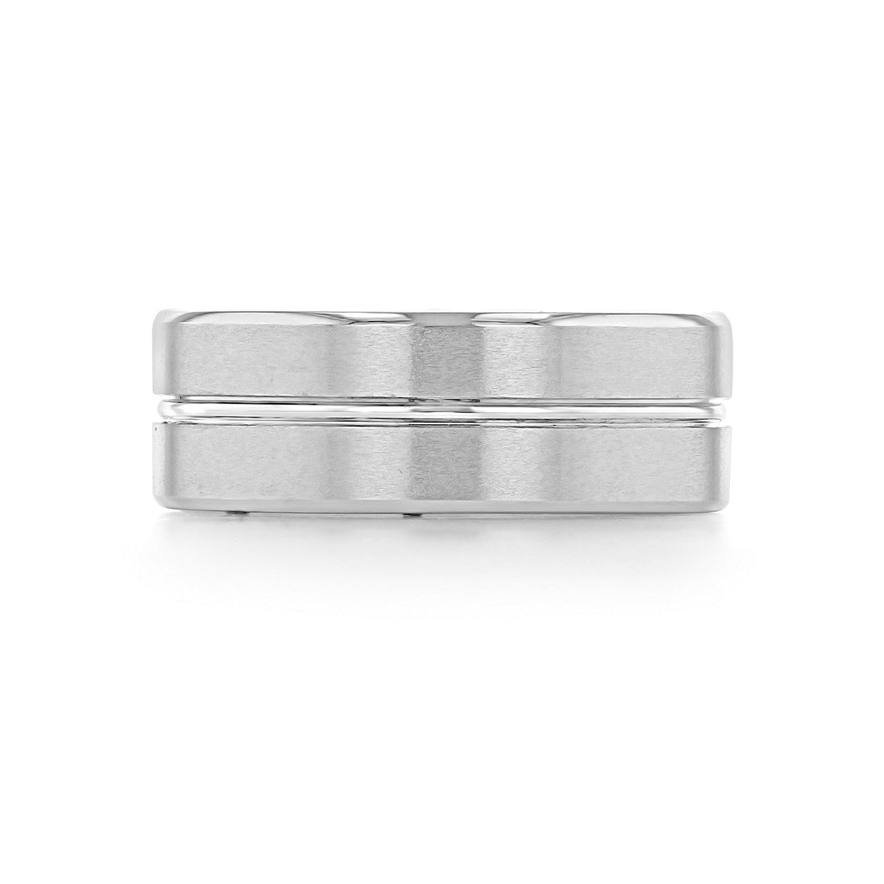 Men's Brushed Finish Classic Wedding Band 3