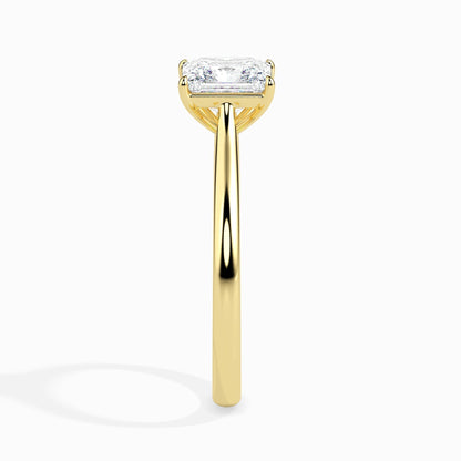 1 CT Princess Solitaire CVD F/VS Diamond Engagement Ring 9