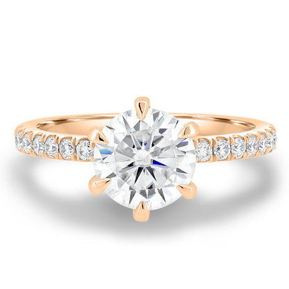 1.80 CT Round Solitaire CVD D/VS1 Diamond Engagement Ring 10
