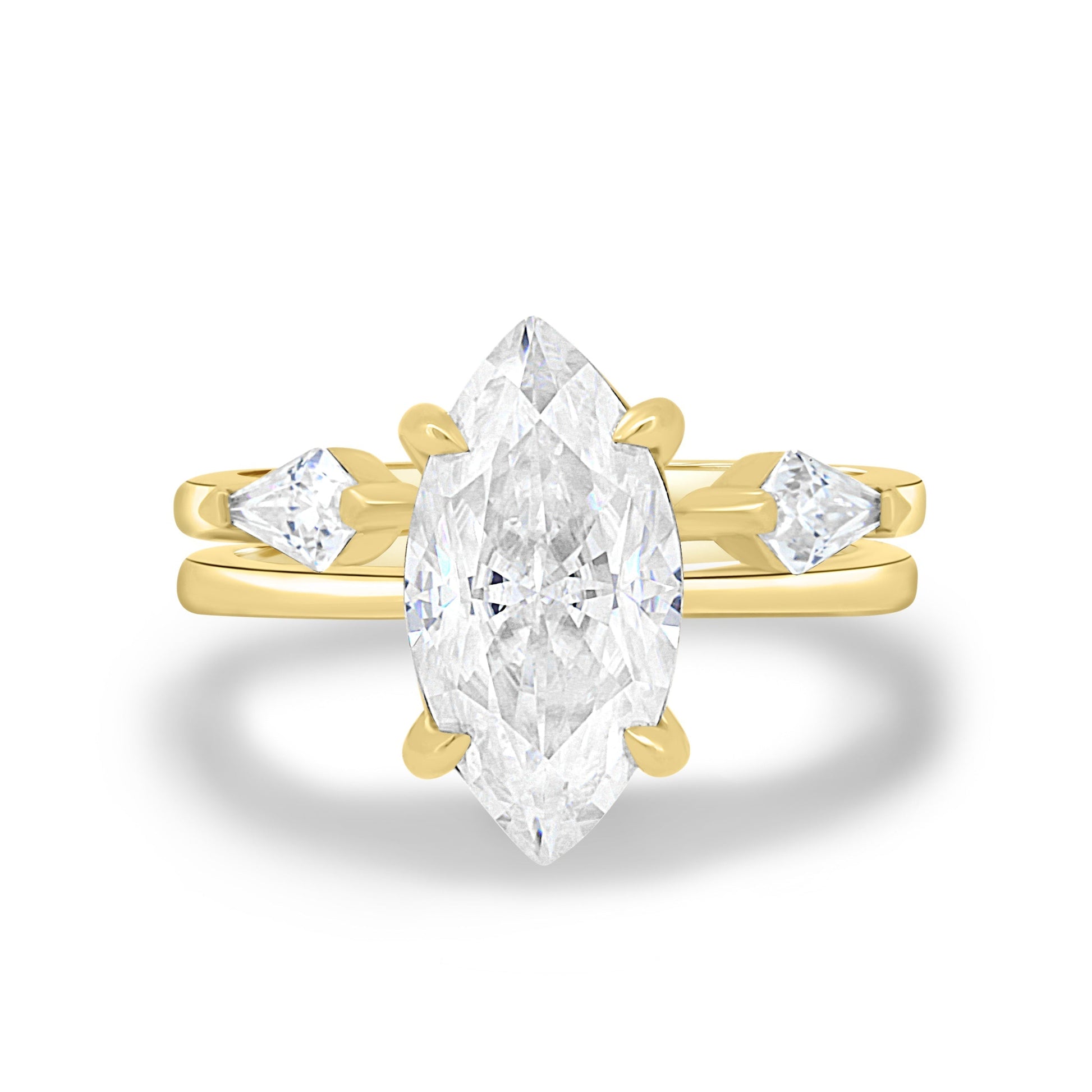 1.50 CT Marquise Solitaire CVD F/VS1 Diamond Engagement Ring 12