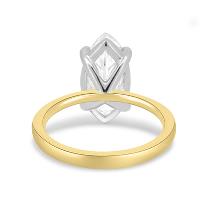 1.50 CT Marquise Solitaire CVD F/VS1 Diamond Engagement Ring 14