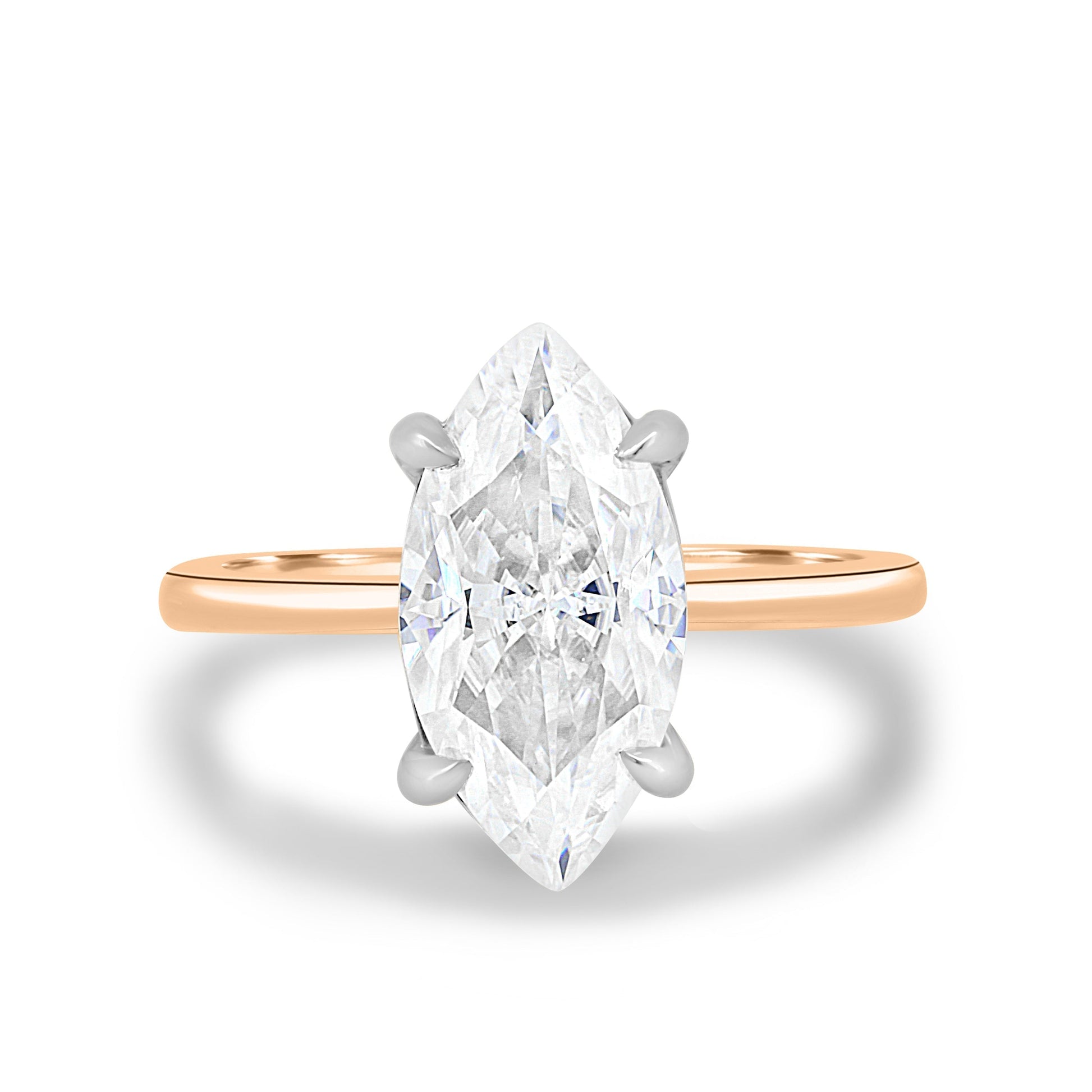 1.50 CT Marquise Solitaire CVD F/VS1 Diamond Engagement Ring 15