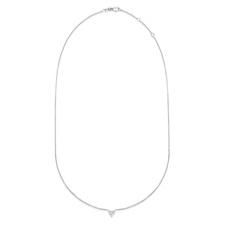 0.7 CT Heart Solitaire CVD F/VS Diamond Necklace 3