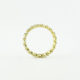 1.32 CT Marquise Cut Full Eternity Moissanite Wedding Band 3