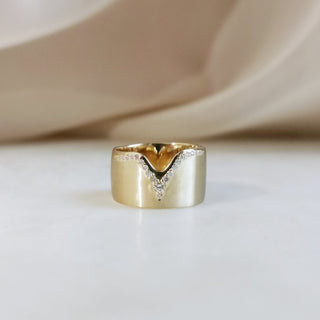 0.17 CT Round Unique CVD EF/VS Diamond Wedding Band 1