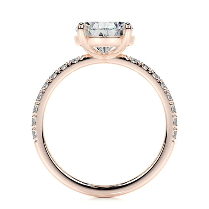 5.0 CT Pear Solitaire CVD F/VS2 Diamond Engagement Ring 17