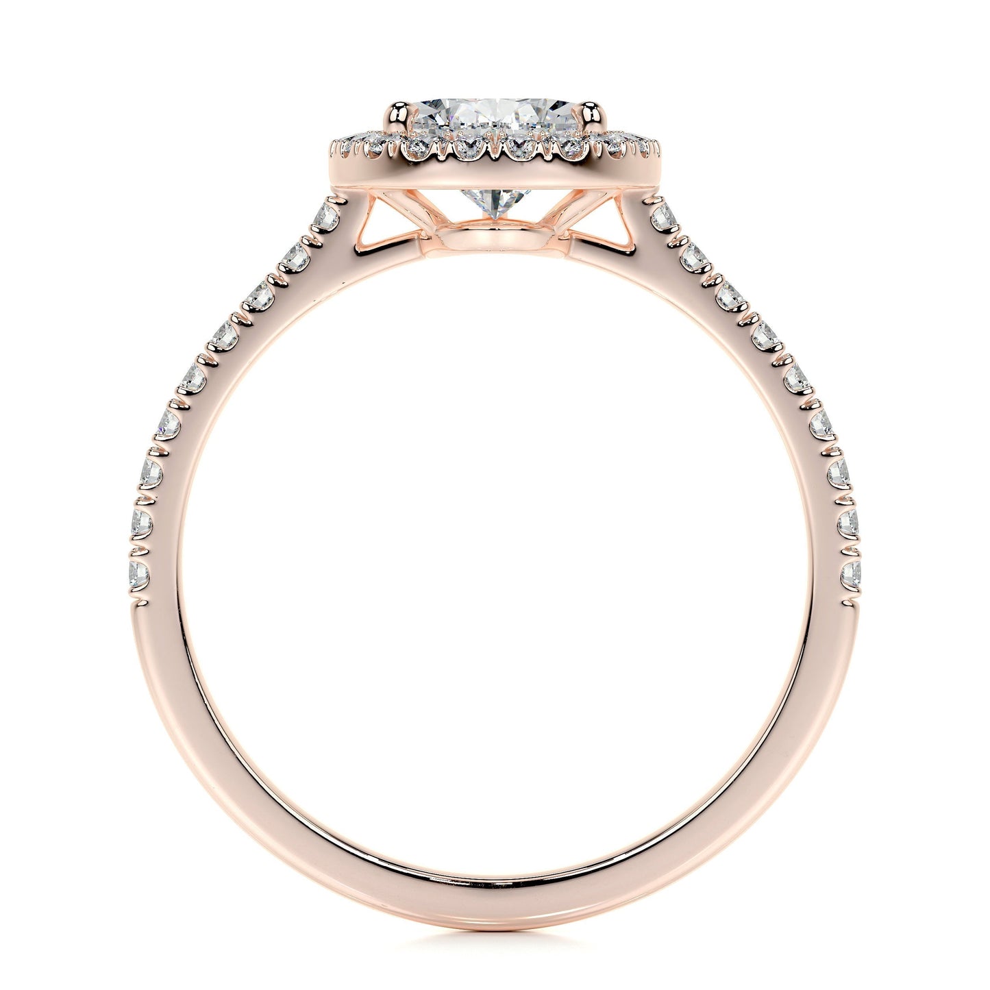 1.50 CT Pear Halo CVD F/VS2 Diamond Engagement Ring 17