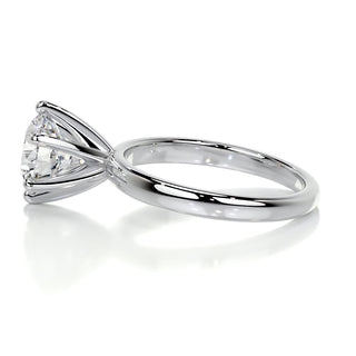 2.0 CT Round Solitaire CVD E/VS2 Diamond Engagement Ring 36