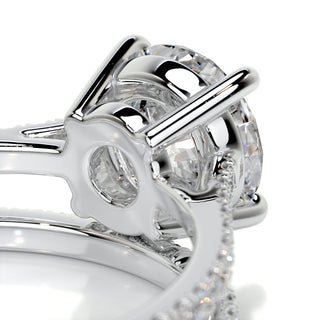 1.50 CT Round Solitaire CVD F/VS Diamond Bridal Ring Set 5